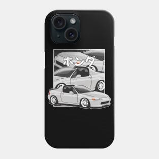 Civic Crx Del Sol Japanese Comics Phone Case