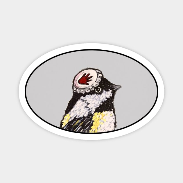 LH Beercap Birdie Magnet by KrissyK