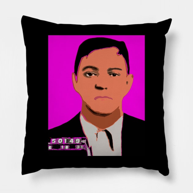 dutch schultz Pillow by oryan80