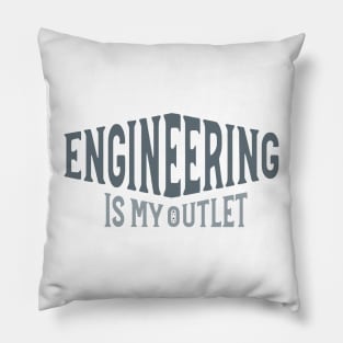 Funny Electrical Engineering is My Outlet Pillow