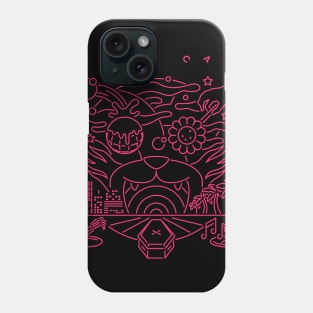 Ghost Cave (Pink Neon) Phone Case