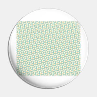 Marshmallow Pattern Pin