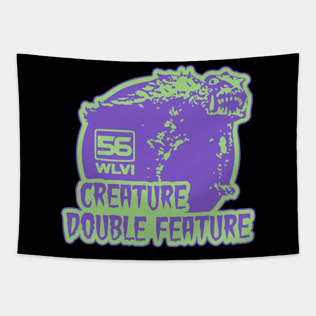 Creature Double Feature Tapestry by JMADISON