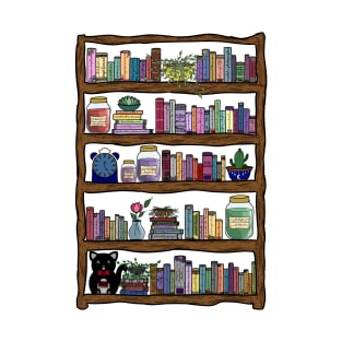 fanfic bookshelf :) T-Shirt