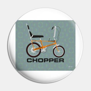 Raleigh Chopper MK1, Pumpkin Orange Pin