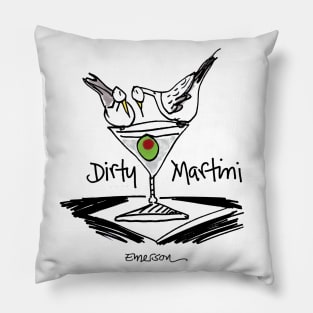 Dirty Martini Pillow