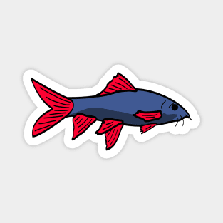 RED FIN Magnet