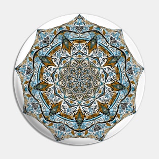 Mandala of Minerva Pin