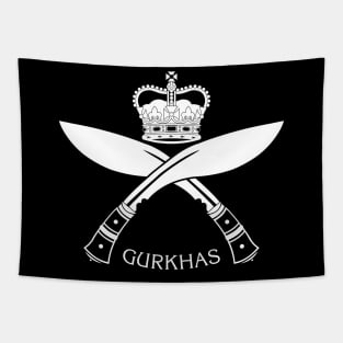 Mod.4 Gurkhas Nepali soldiers Tapestry