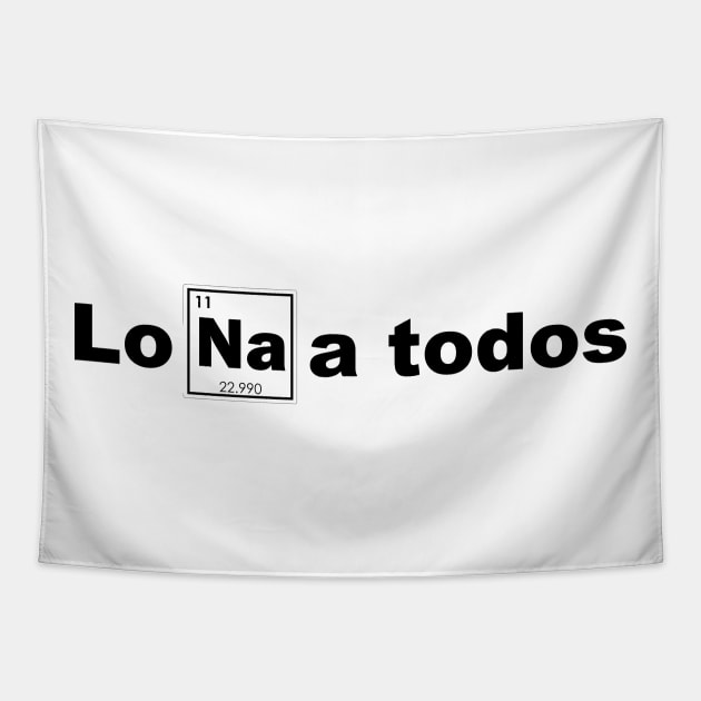 Los odio a todos Tapestry by GeekCastle