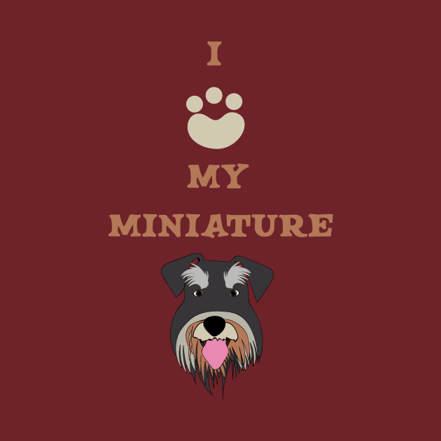 MIniature Schnauzer by t3od0ra