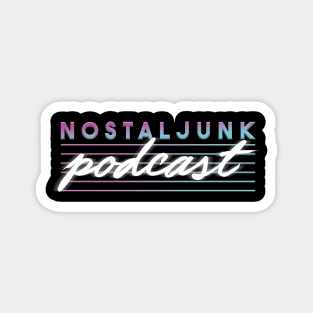 Nostaljunk Podcast - "Unsolved Mysteries Design" 90s TV SHOW NostaljunkPod Magnet