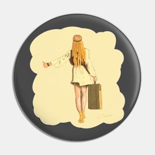 Bohemian goodbye Pin