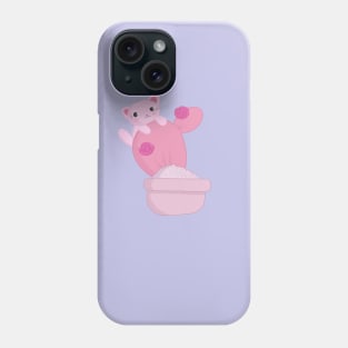 Cute Cat Cactus Design Phone Case