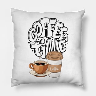 Coffee time Pillow