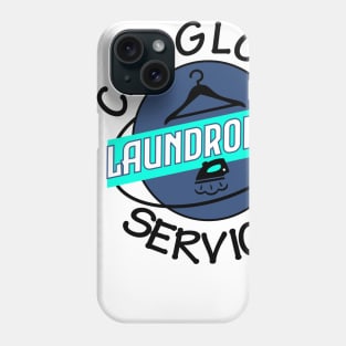 Casglow Laundromat Tshirt Phone Case