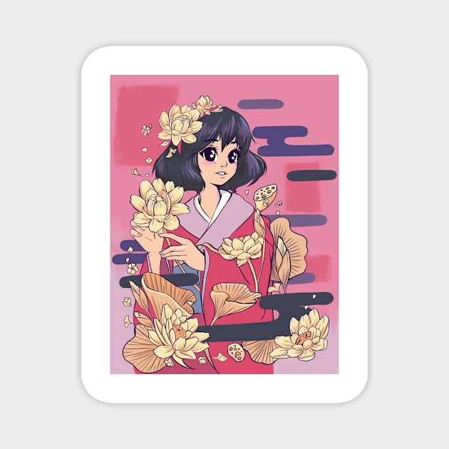 In Bloom Magnet by KaijuCupcakes