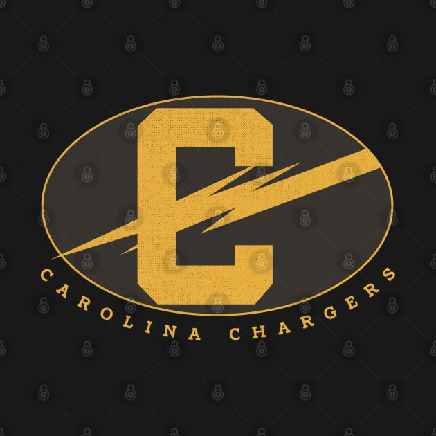 Defunct Carolina Chargers AFA Football 1981 by LocalZonly