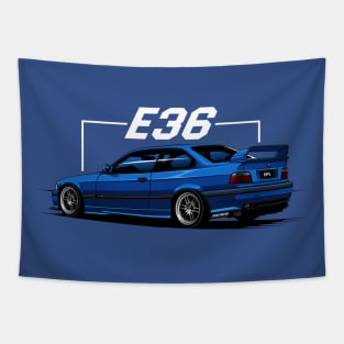 E36 M3 - PAPAYA STREETART Tapestry