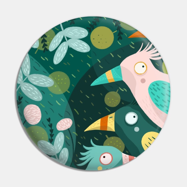 Birds in the jungle Pin by Valeria Frustaci 