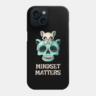 Mindset Matters Cat & Mouse Motivation Phone Case