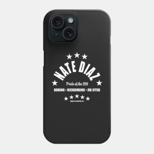 Nate Diaz WHT Phone Case