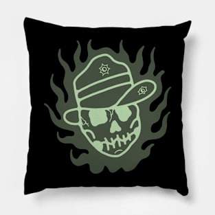 Lime outlaw Pillow