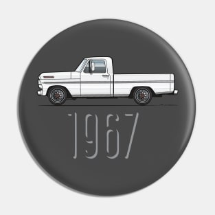 White 1967 Pin