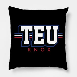 Tight End University - TEU - Dawson Knox - Buffalo Bills Pillow