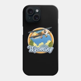 Wyoming Travel cartoon Phone Case