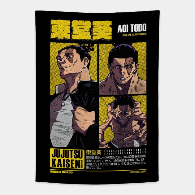 Todo - The Besto Friendo Tapestry by Black Kitsune Argentina