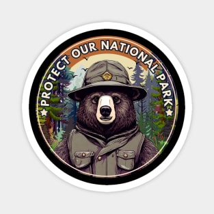 PROTECT OUR NATIONAL PARK Magnet