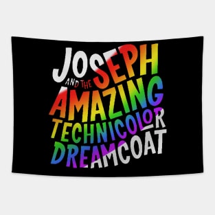 Joseph and the Amazing Technicolor Dreamcoat Tapestry