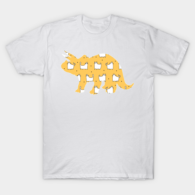 Discover FUNNY CUTE DINOSAUR DESIGN - Dinosaur - T-Shirt