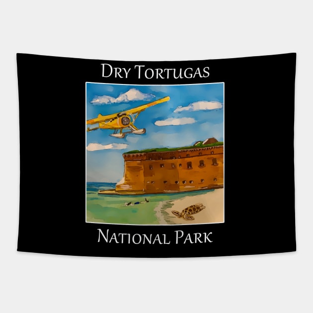 Dry Tortugas National Park Florida - WelshDesigns Tapestry by WelshDesigns