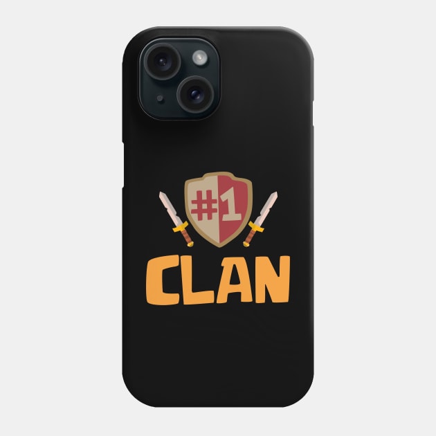 #1 Clan Phone Case by Marshallpro