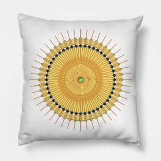 Art Deco Sunburst Pillow