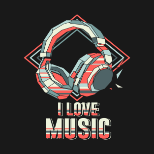 i love music T-Shirt