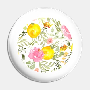 Fruits and Florals | Watercolor Pin