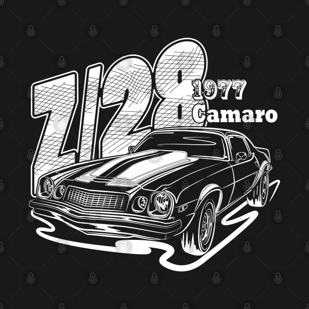 Camaro Z/28 (White Print) by WINdesign
