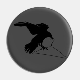 Hey Look Its the Opposite of a Stork Pin