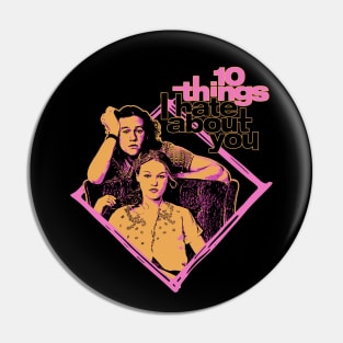 Classic 10 Things Movie Couple Men Women Pin