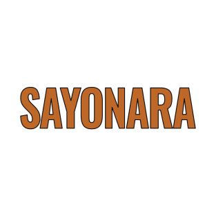 Hina (Hinamatsuri) "Sayonara" T-Shirt