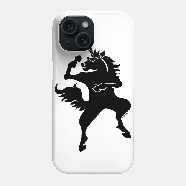 Cool Dancing Unicorn Phone Case by NewSignCreation