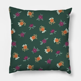 Floral Diagonal Pillow