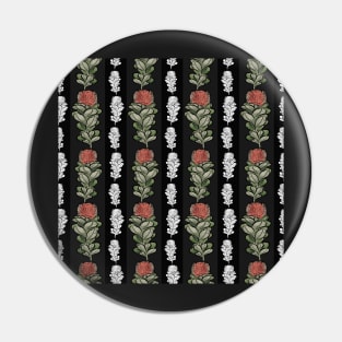 Bold Australian Native Floral Stripes - CreateArtHistory Pin