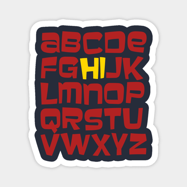 Alphabet Magnet by anto R.Besar