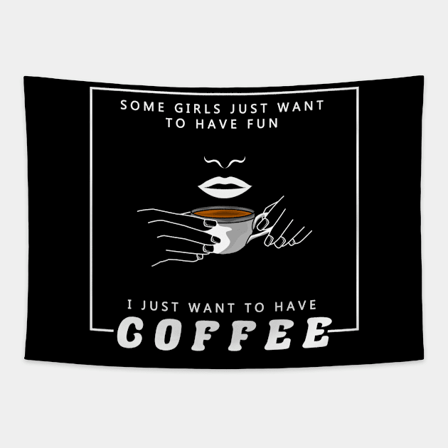 Coffee for Women Tapestry by Markus Schnabel