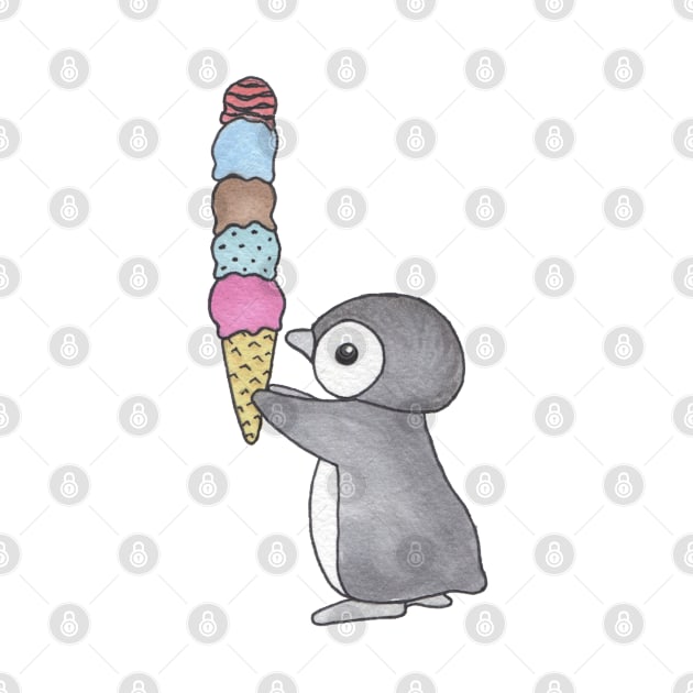 Ice Cream Penguin by DILLIGAFM8