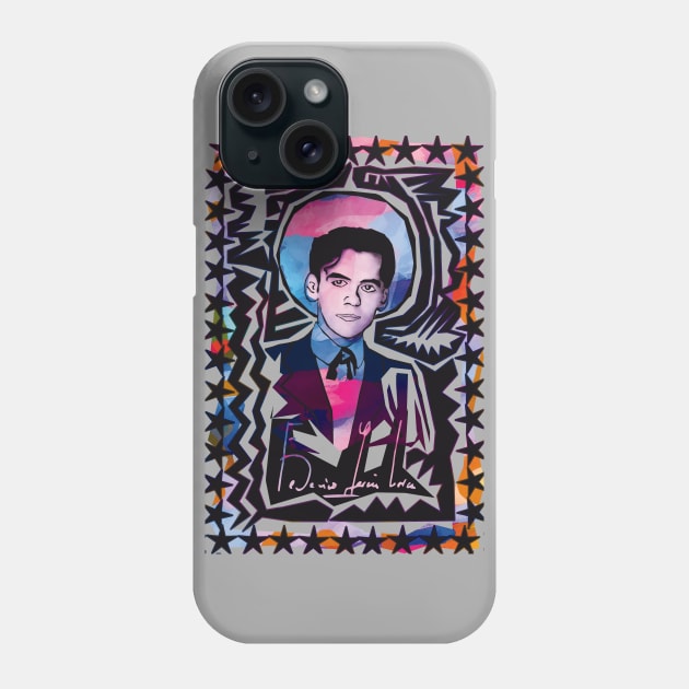 Federico Garcia Lorca Phone Case by Exile Kings 